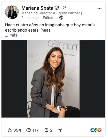 Mariana Spata — publicación